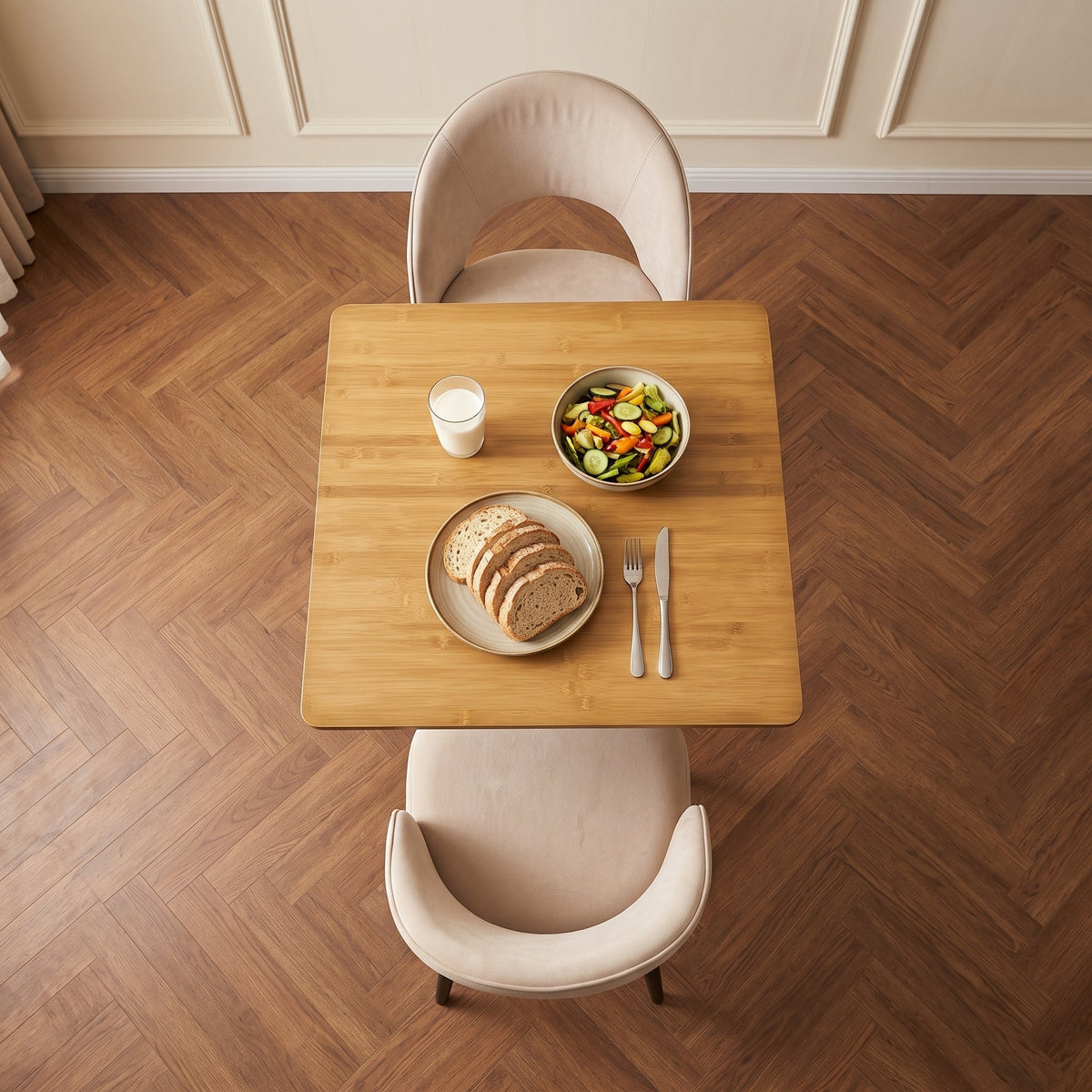 Crispin Bamboo Dining Table