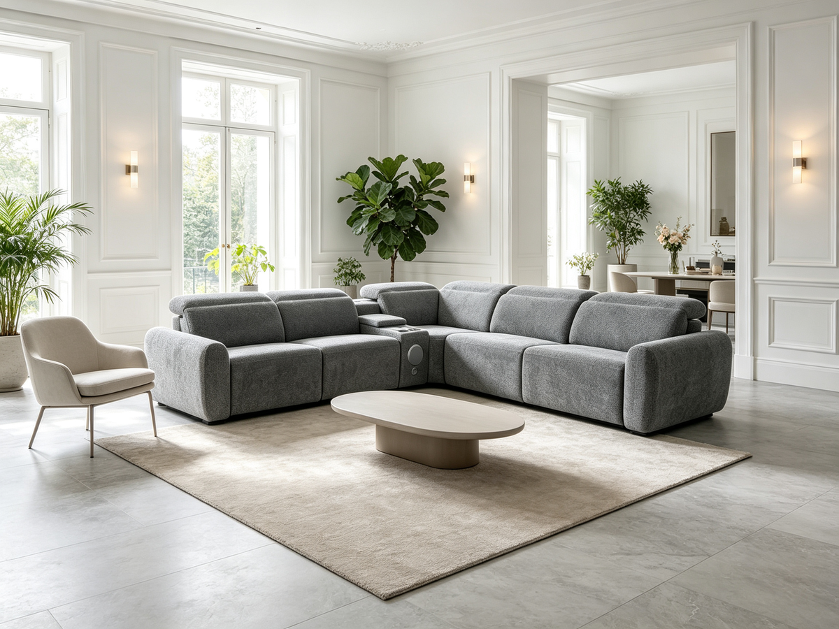 Anselm Power Reclining Sectional