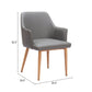 Wisom Gray Dining Chair (Set of 2)