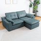 Delano Faux Leather Sectional Sofa