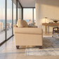 Augusta Sofa – Made in USA, Custom Fabric Options, 83" Classic Design - Redondo Oyster - Fabric (4)