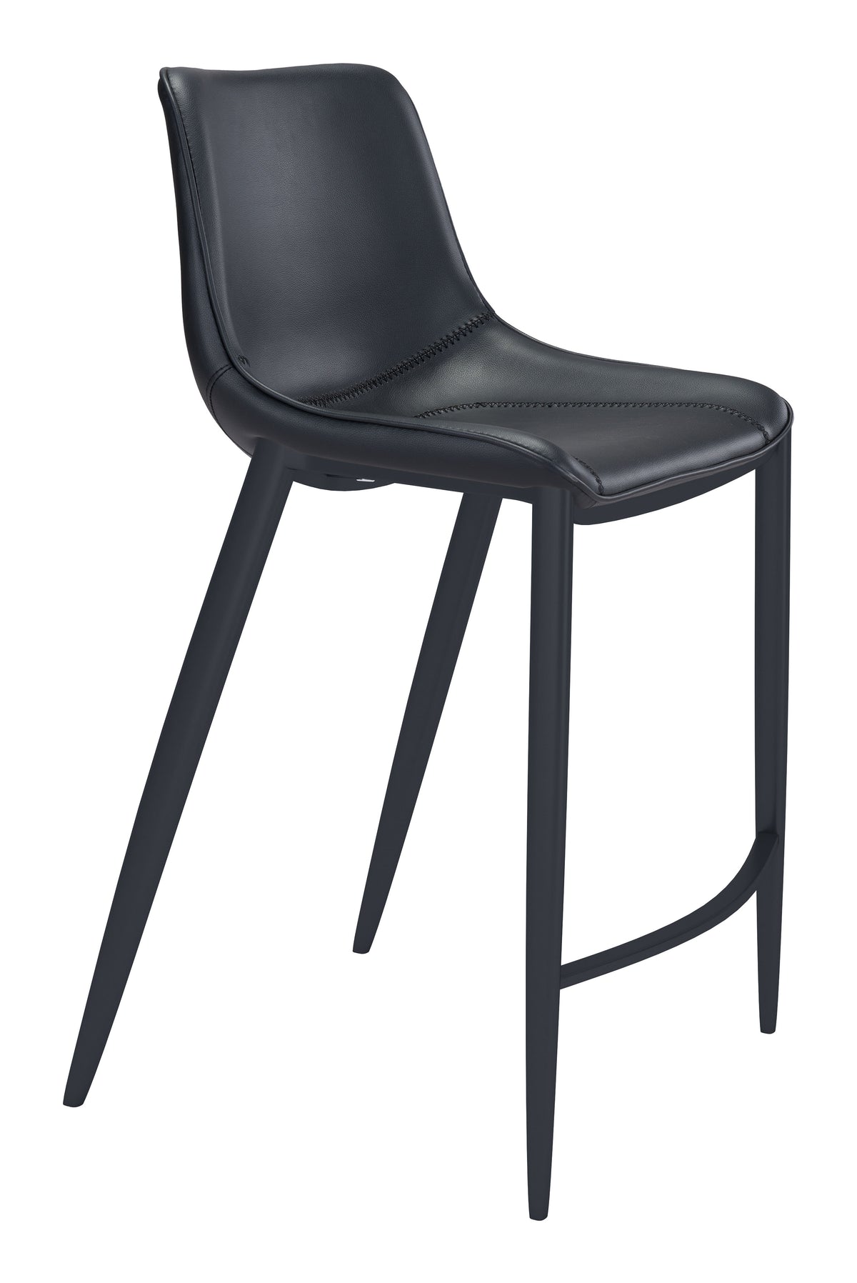 Magnus Barstool (Set of 2) in Black