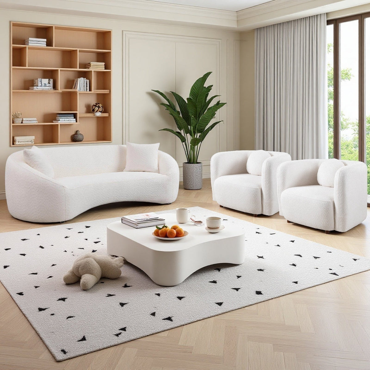 Lysander Curved Sofa