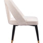 Artus Dining Chair in Ivory