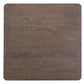 Lisse Espresso Square Dining Table
