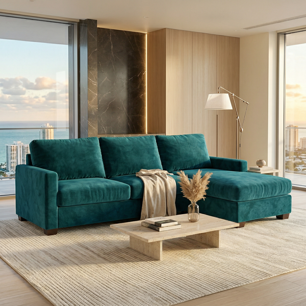Modena L-Shaped Sectional Sofa