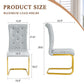 Kinsey Gray, Gold Legs, Set of 4