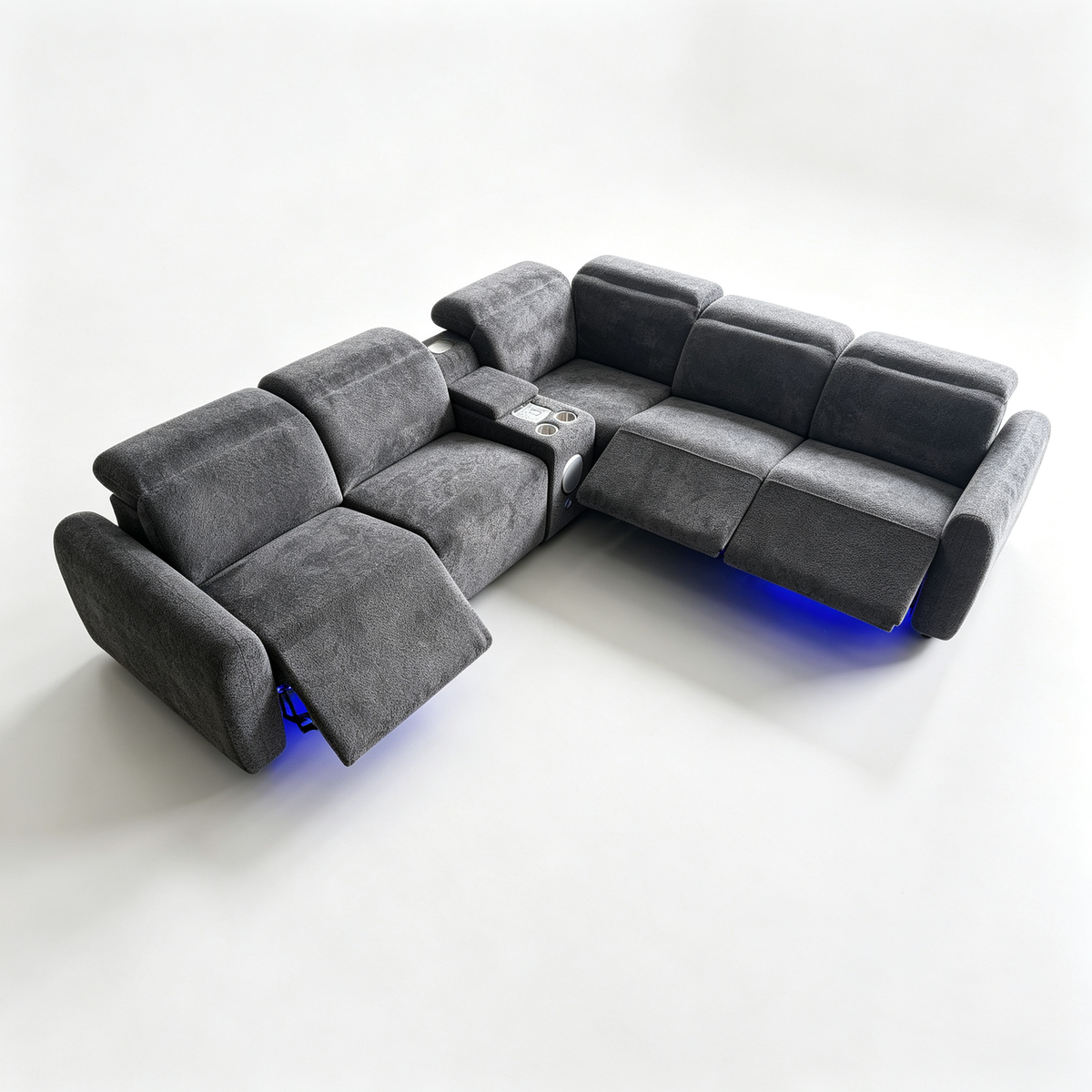 Anselm Power Reclining Sectional
