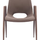 Desi Dining Chair (Set of 2) in Brown & Walnut