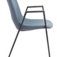 Desi Dining Chair (Set of 2) in Azure Gray