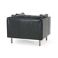 Faux Leather MCM Lounge Chair (3 Colors)