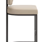 Velar Beige & Gray Counter Stool (Set of 2)
