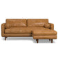 Morrison MCM Leather Sofa 89' (2 Colors)