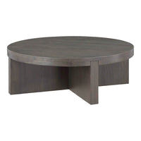 Folke Solid Oak Round Coffee Table 38
