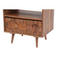 MCM Solid Sheesham Wood Nightstand 22'