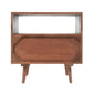 MCM Solid Sheesham Wood Nightstand 22'