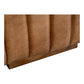 Castle Top-Grain Leather Channel Tufted Sofa 95" (2 Colors)