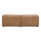 Form Black Genuine Leather Modular Sectional Sofa (2 Colors & Sizes)