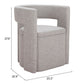 Papua Gray Dining Chair