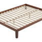 Luum Queen Platform Bed Frame in Walnut