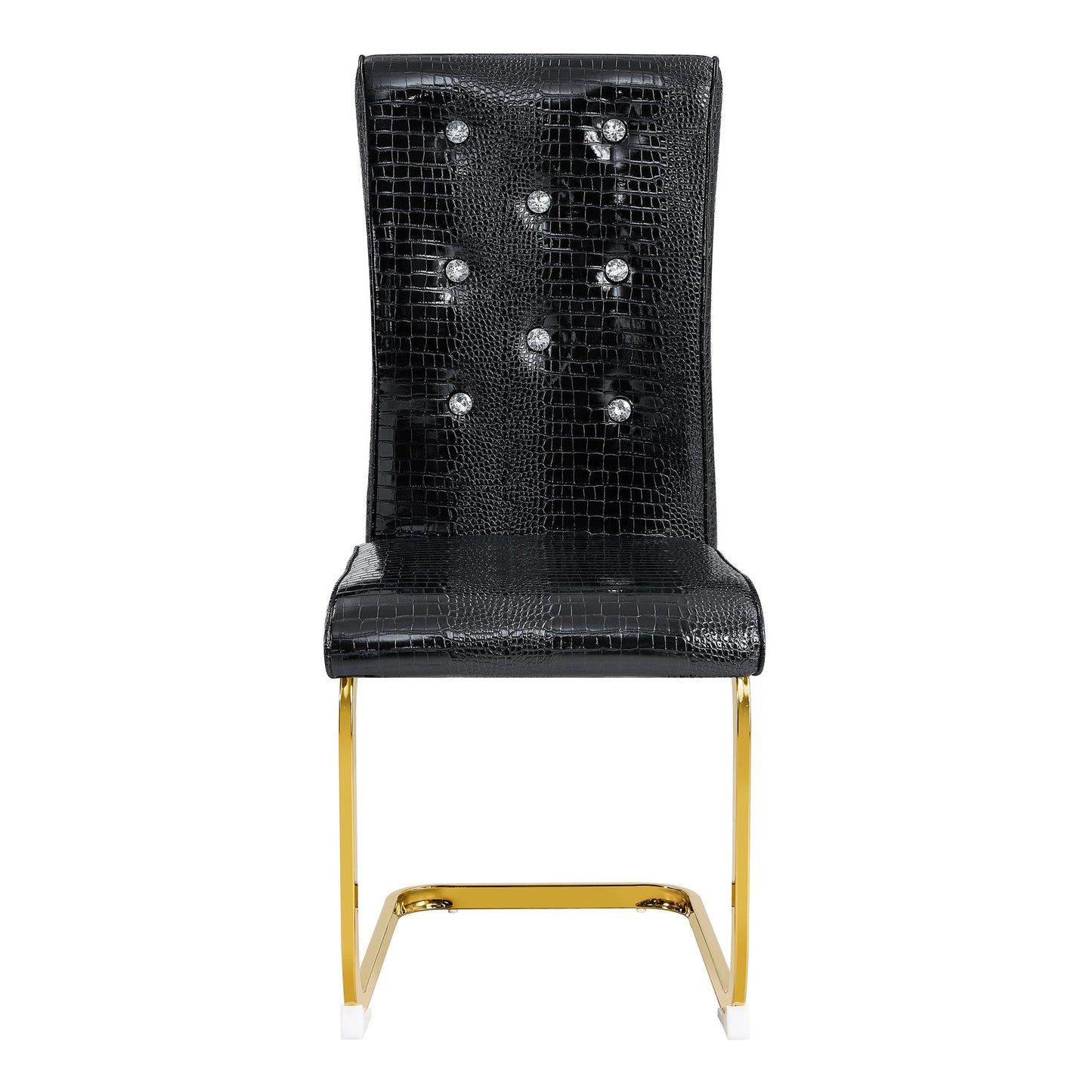Kinsey Black, Gold Legs, Set of 2