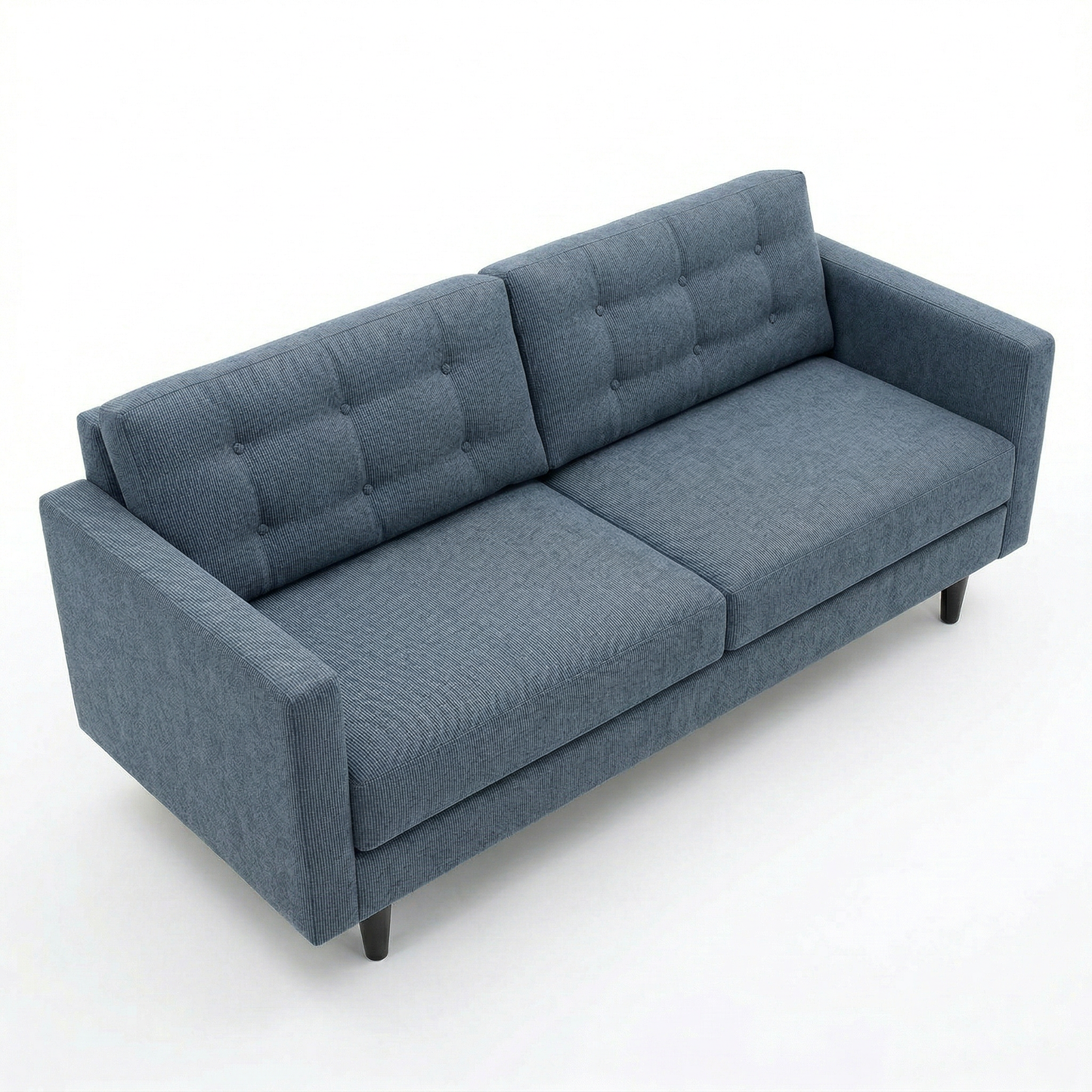 Talmadge Velvet Sofa – 92" Classic American Sofa - Leslie Peacock - Fabric (9)