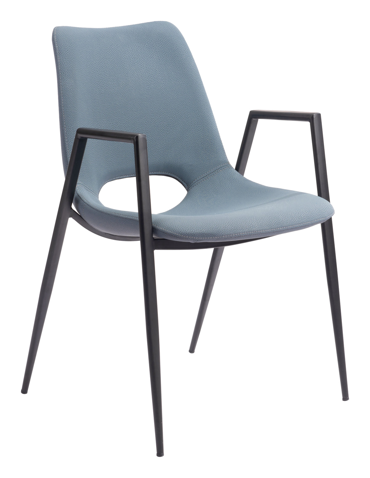Desi Dining Chair (Set of 2) in Azure Gray