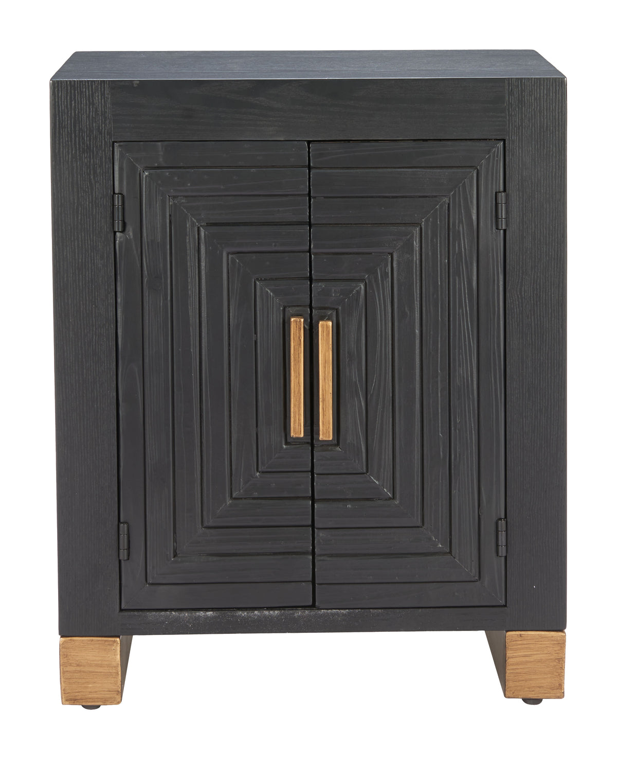 Trazo Black Side Table