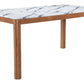 Jemy White Dining Table