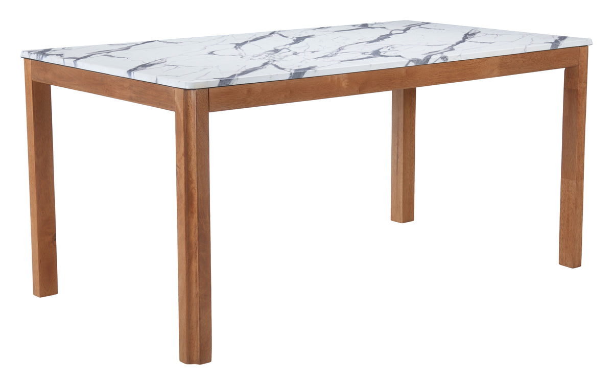 Jemy White Dining Table