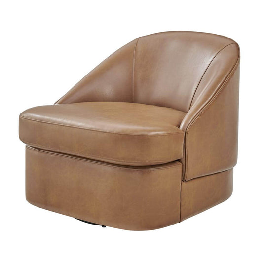 Hurley PU Leather Lounge Swivel Chair