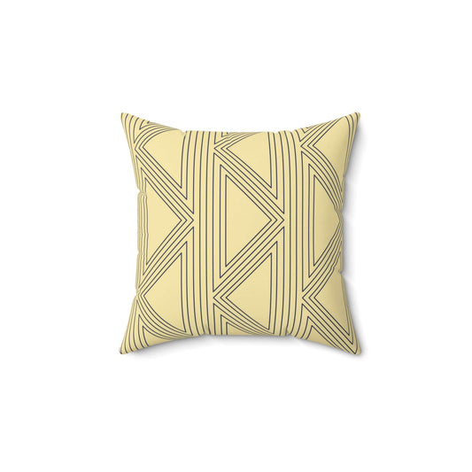 Spun Polyester Square Designer Accent Pillow - Revel Sofa