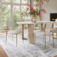 Sydhavnen Cream & Gold Dining Chair