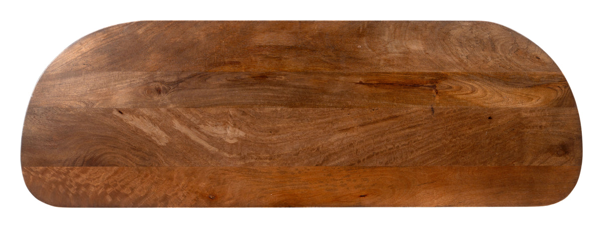 Spiker Walnut Console Table