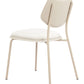 Zeal Light Gray & Beige Dining Chair (Set of 4)