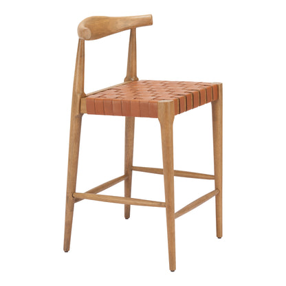 Bandani Tan Counter Stool