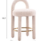 Curco Beige Counter Stool (Set of 2)