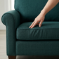 Irlanda Classic Sofa – 92" Rolled-Arm Made-in-USA Sofa - Hepburn Teal - Fabric (13)