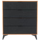 Zarif Black & Walnut Chest