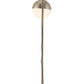 Waterloo White & Bronze Floor Lamp