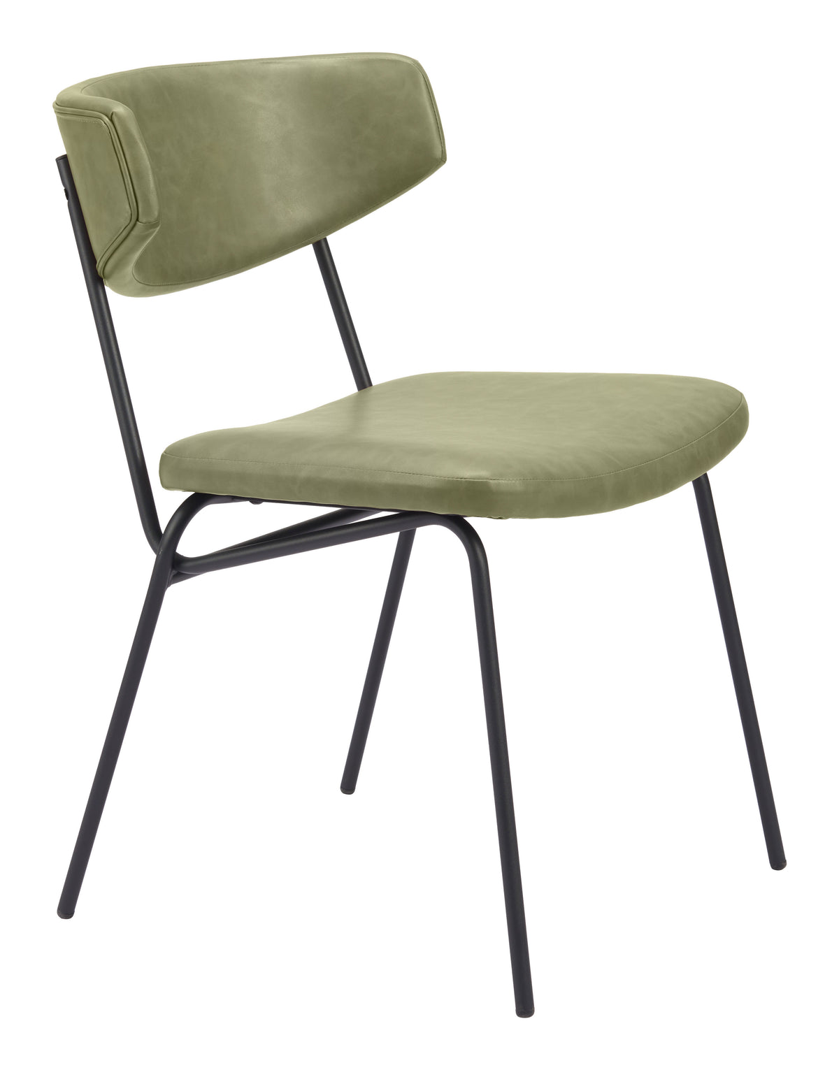 Charon Dining Chair (Set of 2) in Green