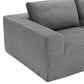 Modern Modular Low Profile Corner Sofa Sectional 116'