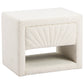 Baris Ivory Nightstand