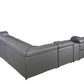 Italian Leather Power Reclining Corner Sectional Sofa