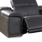 Italian Leather Power Reclining Corner Sectional Sofa