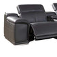 Italian Leather Power Reclining Corner Sectional Sofa