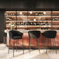 Essen Barstool in Black & Bronze