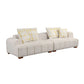 Modern Channel Tufted Corduroy Fabric Sofa 103.9'