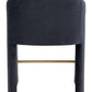 Emas Midnight Gray Counter Stool