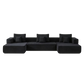 Sorrel U-Shaped Modular Sofa - Black (4)